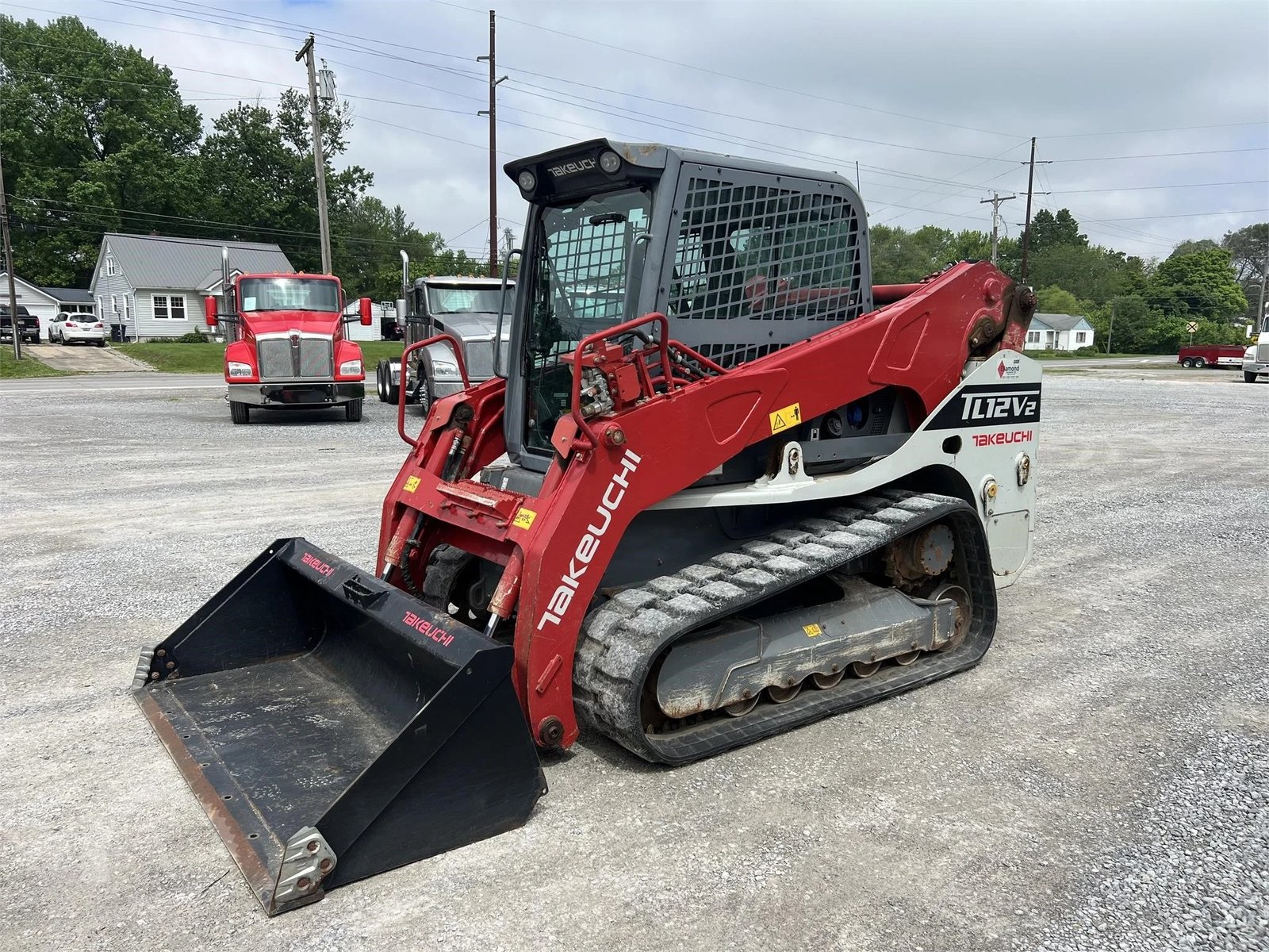 2017 Takeuchi TL12V2 Compact Track Loader